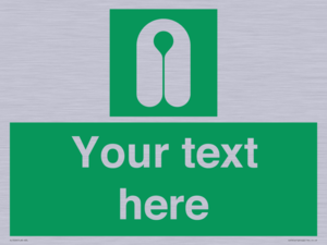 Custom sign safe condition Lifejacket